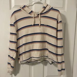 Billabong cropped striped hoodie . Super cute. Very gently used